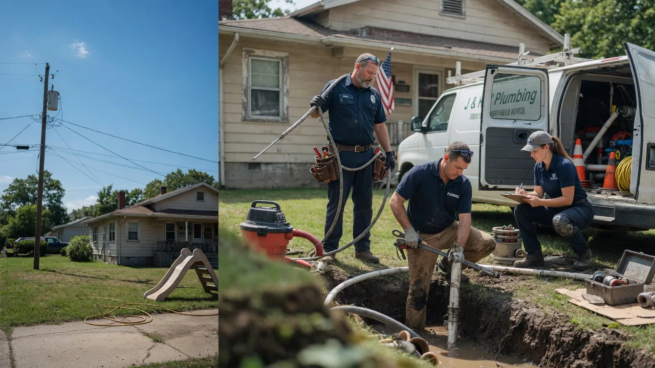 Drain Cleaning in Brownstown, IL near me
